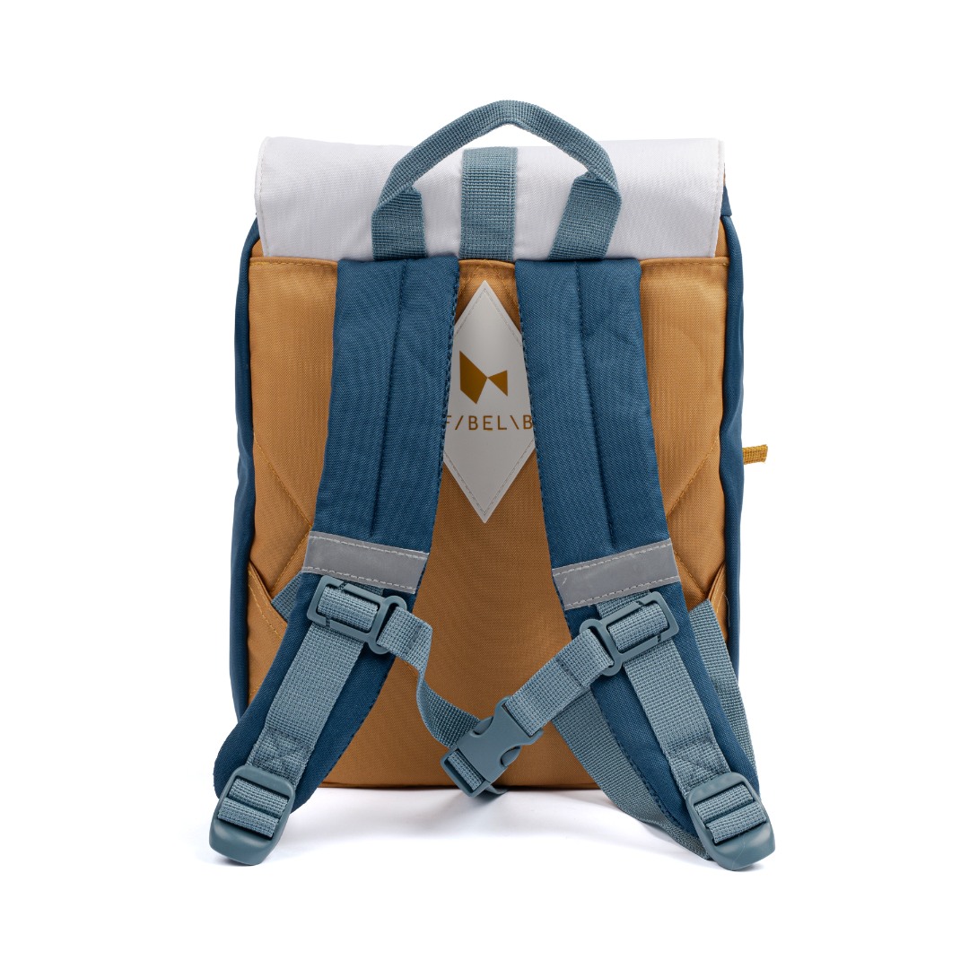 Rucsac pentru copii cu breloc ursulet din silicon - Small - A OK- Fabelab