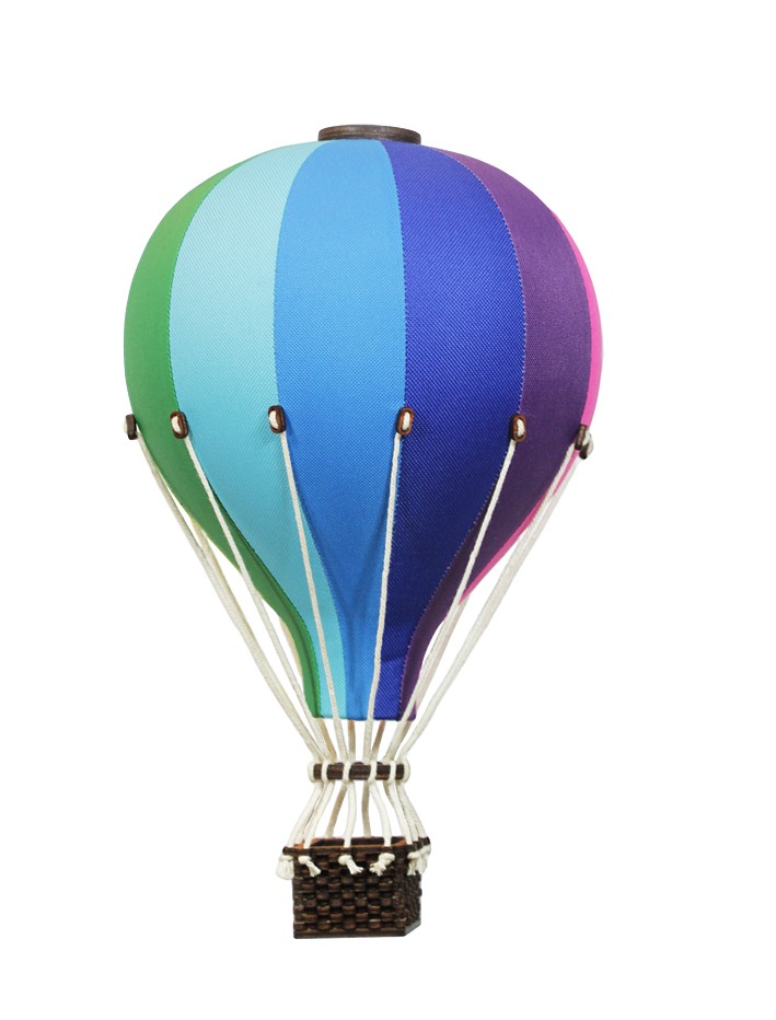 Balon decorativ cu aer cald 28 cm - Multicolor - Superballoon