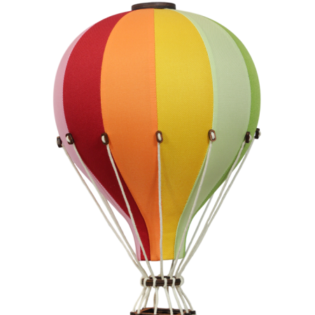 Balon decorativ cu aer cald 28 cm - Multicolor - Superballoon