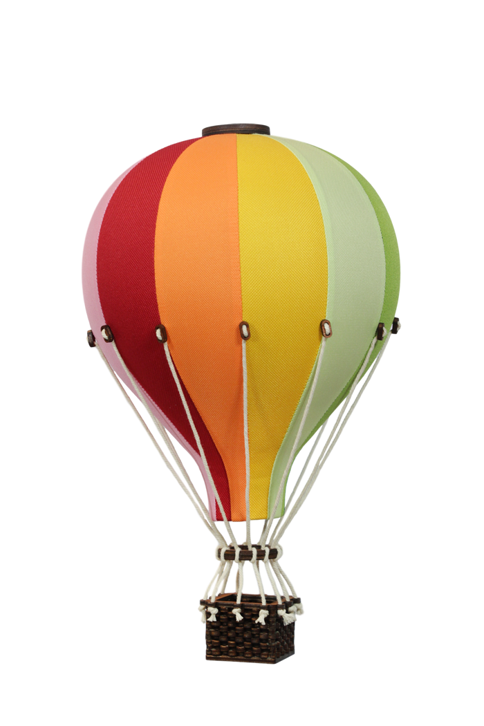 Balon decorativ cu aer cald 28 cm - Multicolor - Superballoon