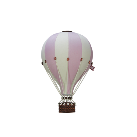 Balon decorativ cu aer cald -  Creamy/Lilak - Superballoon