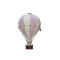 Balon decorativ cu aer cald -  Creamy/Lilak - Superballoon