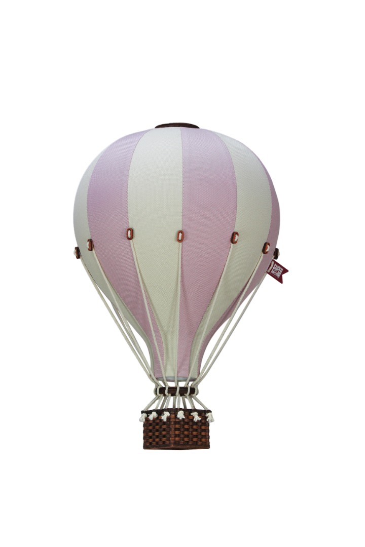 Balon decorativ cu aer cald -  Creamy/Lilak - Superballoon