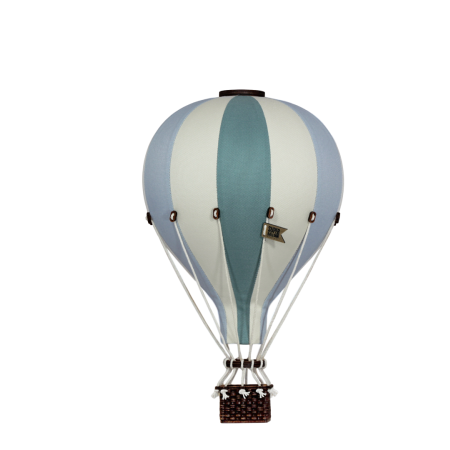 Balon decorativ cu aer cald - Mint/Creamy/Pastel Green - Superballoon