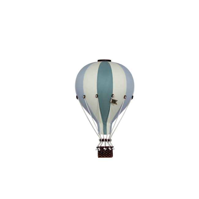 Balon decorativ cu aer cald - Mint/Creamy/Pastel Green - Superballoon