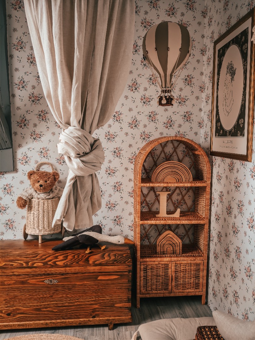 Balon decorativ cu aer cald - Creamy/Dark Grey- Superballoon