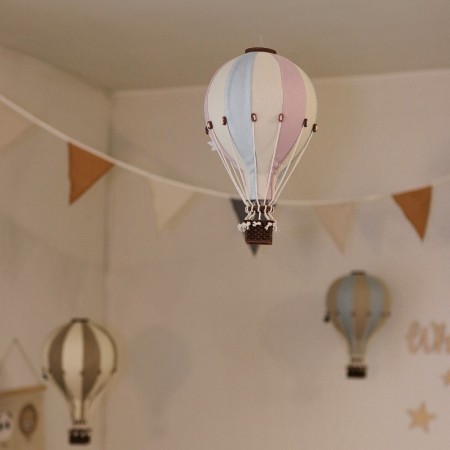 Balon decorativ cu aer cald - Creamy/Mint/Heather - Superballoon