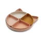 Farfurie compartimentata din silicon - Cat Rose Multi Mix - Liewood