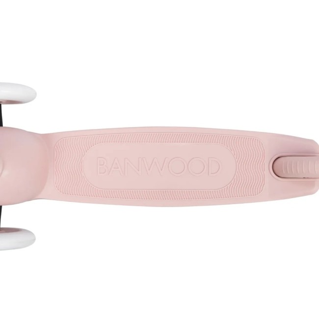 Trotineta Eco pentru copii - Faded Pink - Banwood