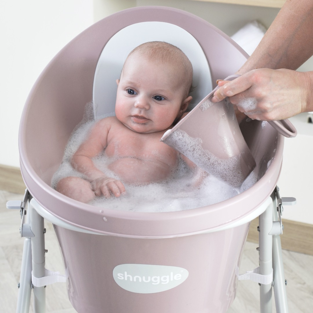 Cadita pentru bebelusi - Blossom Pink - Shnuggle