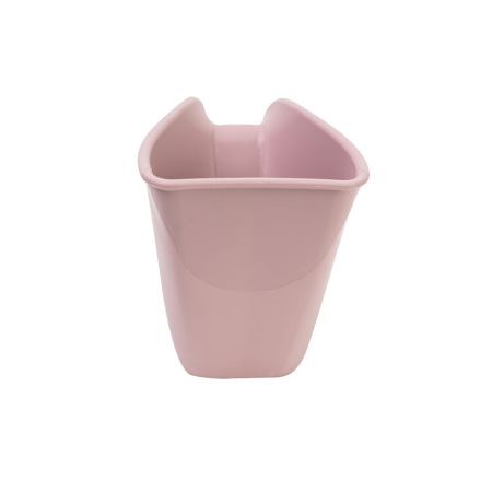 Recipient pentru clatirea cu apa cu margine moale - Blossom Pink - Shnuggle