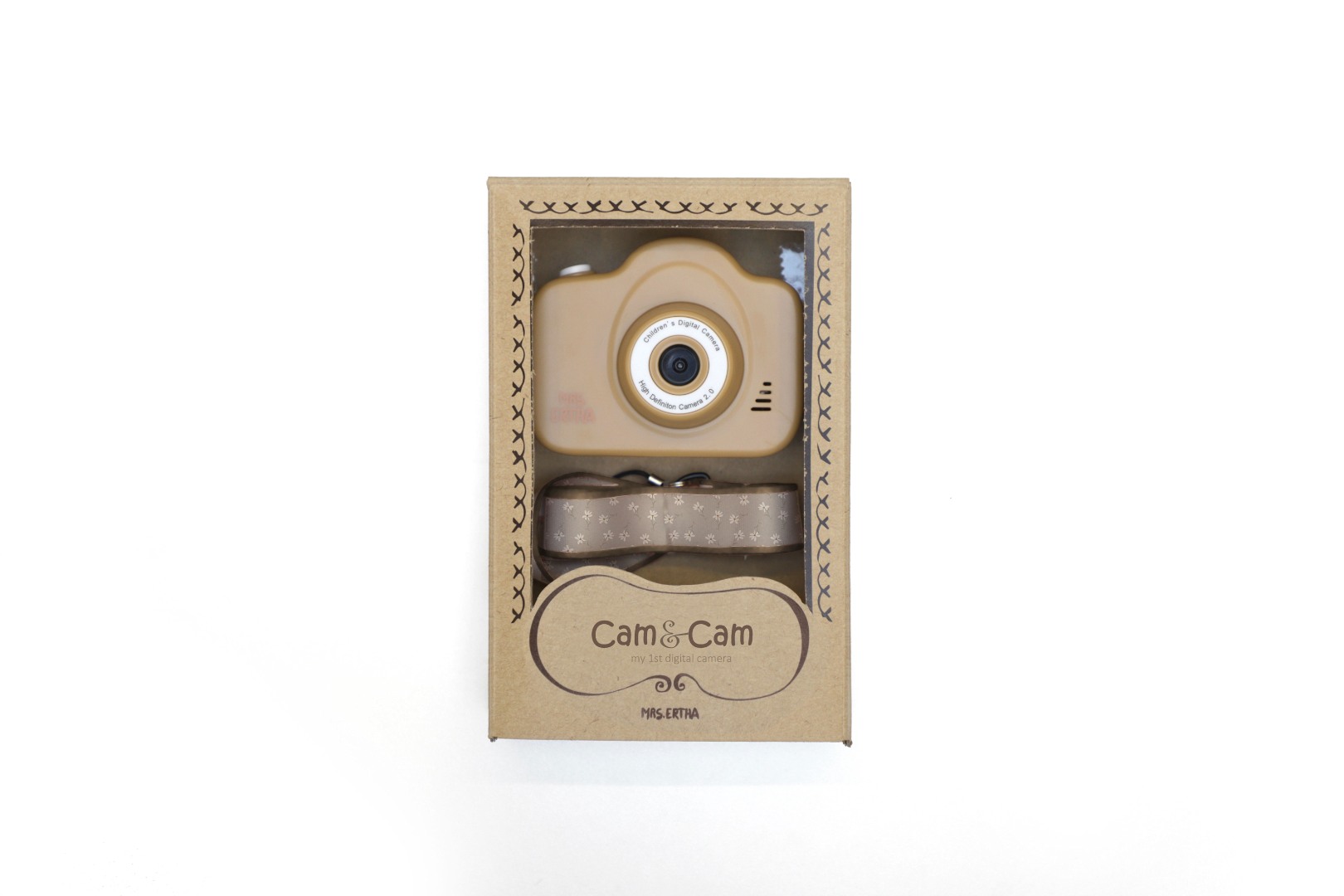 Cam Cam - Prima mea camera digitala  ( versiunea upgrade - camera dubla ) - Peanut Little Daisys - Mrs Ertha