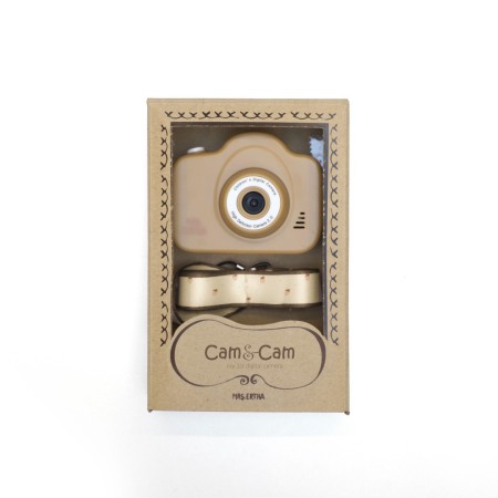 Cam Cam - Prima mea camera digitala  ( versiunea upgrade - camera dubla ) - Peanut Strawberries Mood - Mrs Ertha