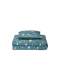Lenjerie de pat pentru bebelusi din bumbac organic - 70 x 100 cm - Carmen Arctic Sea/Ocean View - Liewood
