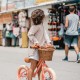 Bicicleta de echilibru 12" - First Go Vintage - Coral - Banwood