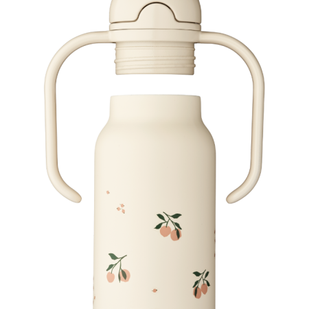 Sticla pentru apa cu pai - Kimmie Peach/Sea Shell - Liewood