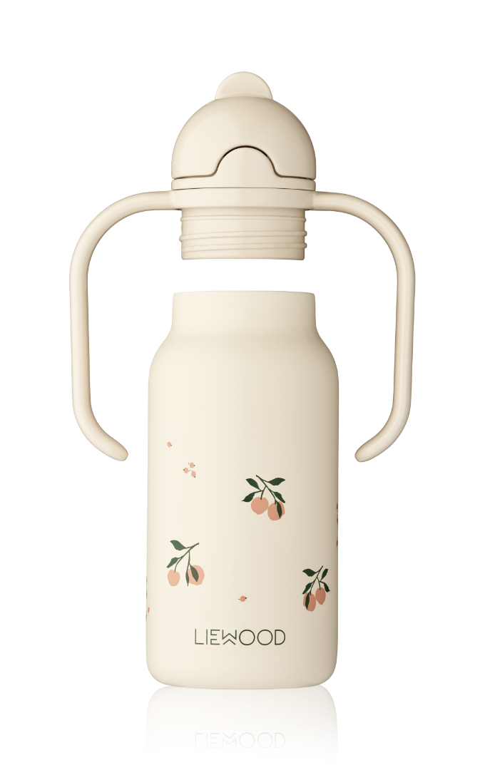 Sticla pentru apa cu pai - Kimmie Peach/Sea Shell - Liewood