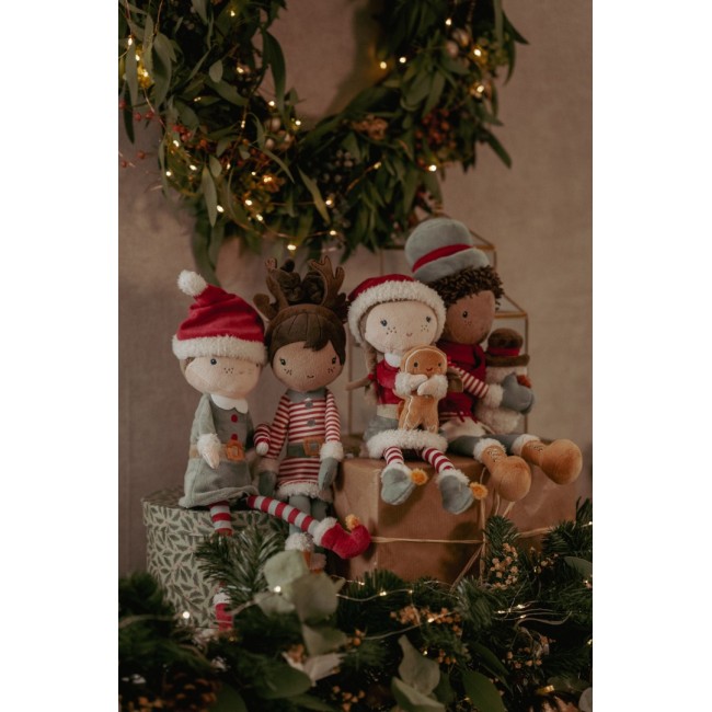 Papusa textila - Editie speciala de Craciun - Jack - Little Dutch