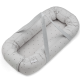 Baby Nest/Babylift din bumbac organic - Dot Dumbo Grey - Liewood