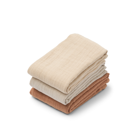 Set museline din bumbac organic - Tuscany Rose Mix - Liewood