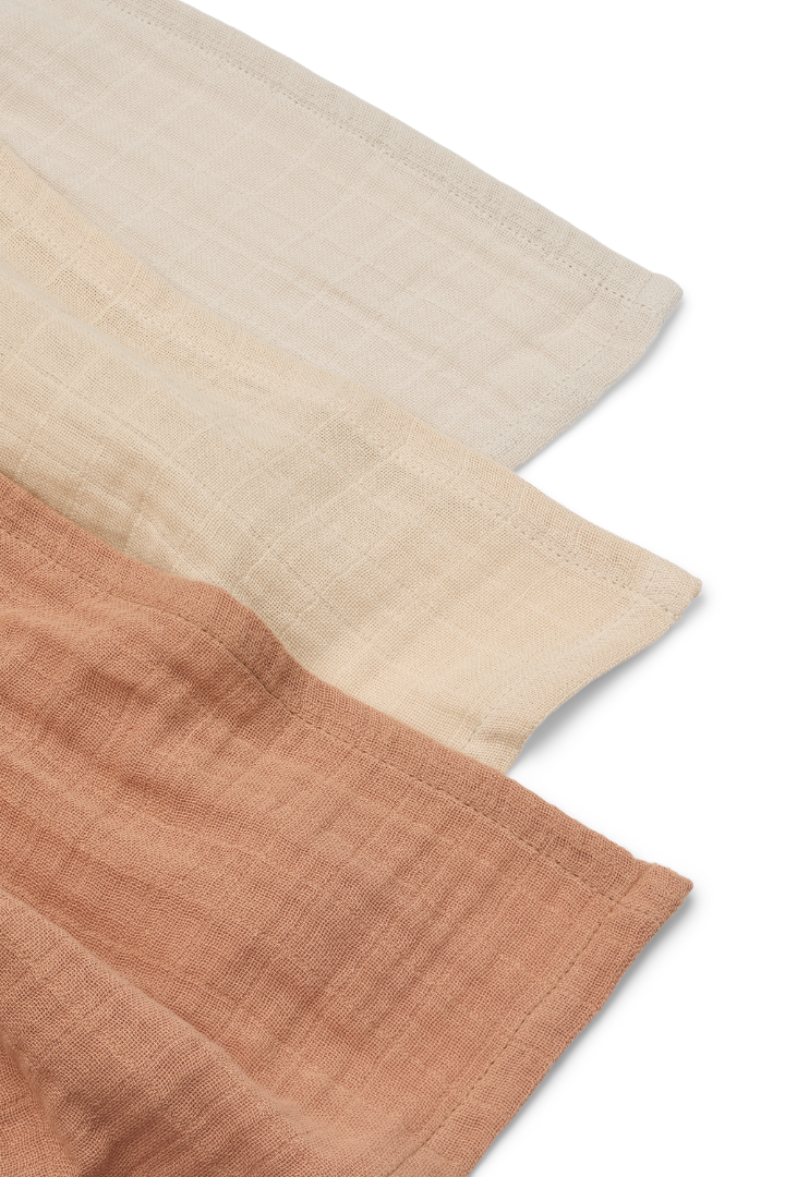 Set museline din bumbac organic - Tuscany Rose Mix - Liewood