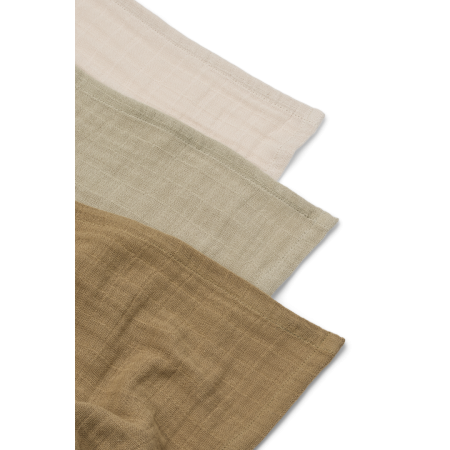 Set museline din bumbac organic - Sandy Mix - Liewood