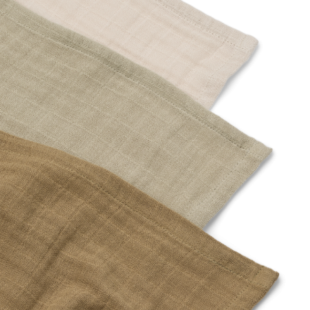 Set museline din bumbac organic - Sandy Mix - Liewood