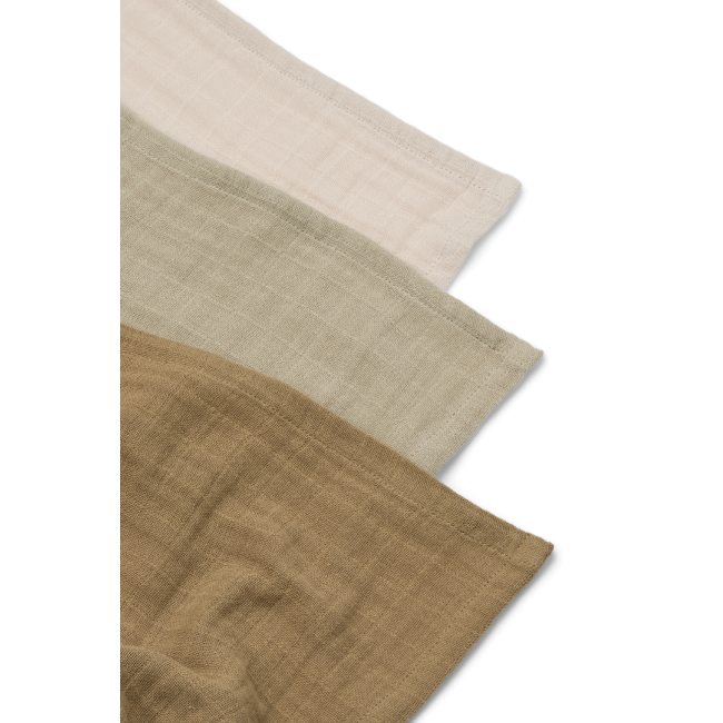 Set museline din bumbac organic - Sandy Mix - Liewood