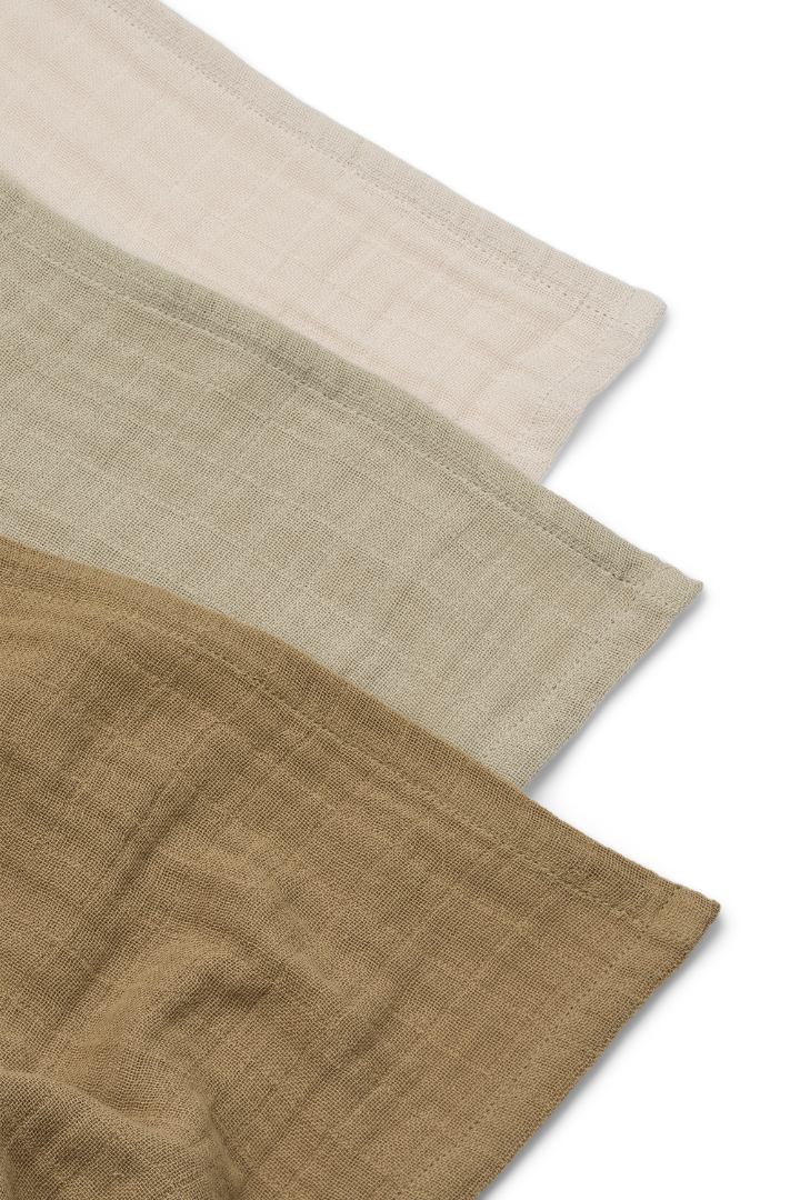 Set museline din bumbac organic - Sandy Mix - Liewood