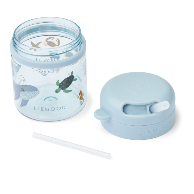 Cana cu pai din tritan - Pavia Sea Creature - Liewood Cana cu pai din tritan - Pavia Sea Creature - Liewood