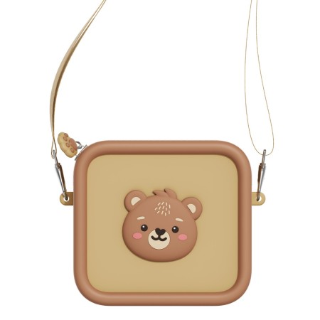 Geanta din silicon pentru copii - Bear - The Zoofamily Geanta din silicon pentru copii - Bear - The Zoofamily
