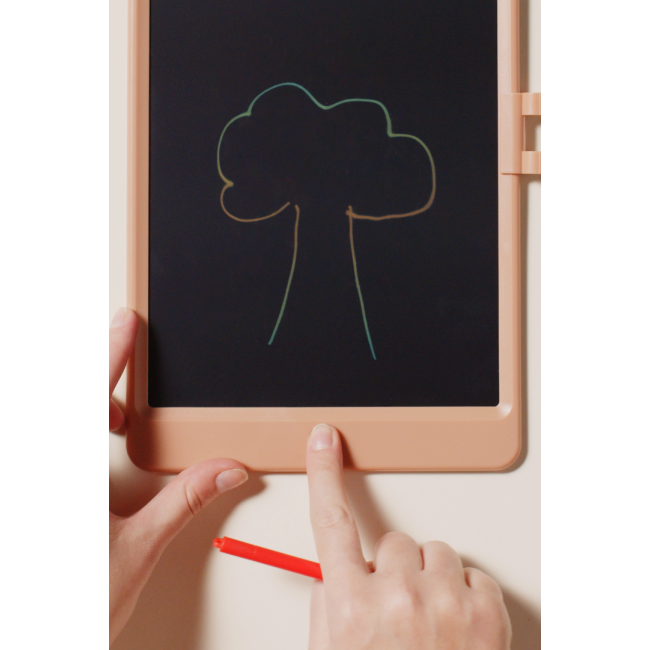 Tableta de desenat cu ecran LCD 10 inch - Zora Tuscany Rose - Liewood