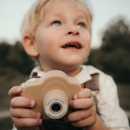 Cam Cam - Prima mea camera digitala  ( versiunea upgrade - camera dubla ) - Peanut Bouquet Silhouette - Mrs Ertha