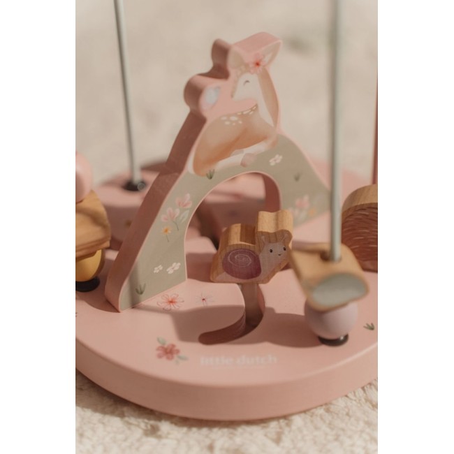 Jucarie din lemn FSC - Spirala cu Activitati Mare - Fairy Garden - Little Dutch Jucarie din lemn FSC - Spirala cu Activitati Mare - Fairy Garden - Little Dutch