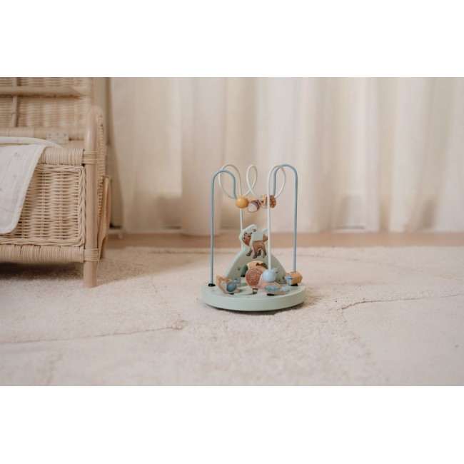 Jucarie din lemn FSC - Spirala cu Activitati Mare - Forest Friends - Little Dutch Jucarie din lemn FSC - Spirala cu Activitati Mare - Forest Friends - Little Dutch
