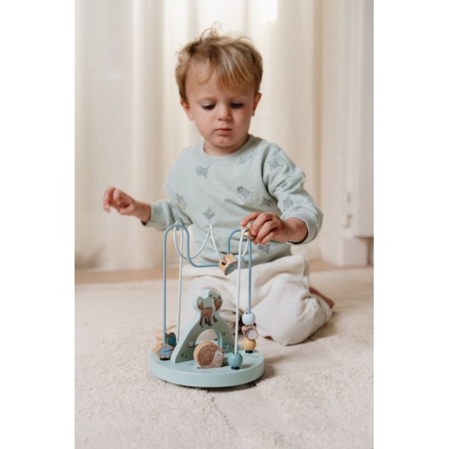 Jucarie din lemn FSC - Spirala cu Activitati Mare - Forest Friends - Little Dutch Jucarie din lemn FSC - Spirala cu Activitati Mare - Forest Friends - Little Dutch