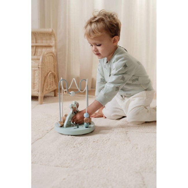 Jucarie din lemn FSC - Spirala cu Activitati Mare - Forest Friends - Little Dutch Jucarie din lemn FSC - Spirala cu Activitati Mare - Forest Friends - Little Dutch