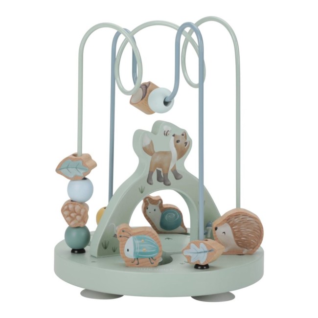 Jucarie din lemn FSC - Spirala cu Activitati Mare - Forest Friends - Little Dutch Jucarie din lemn FSC - Spirala cu Activitati Mare - Forest Friends - Little Dutch