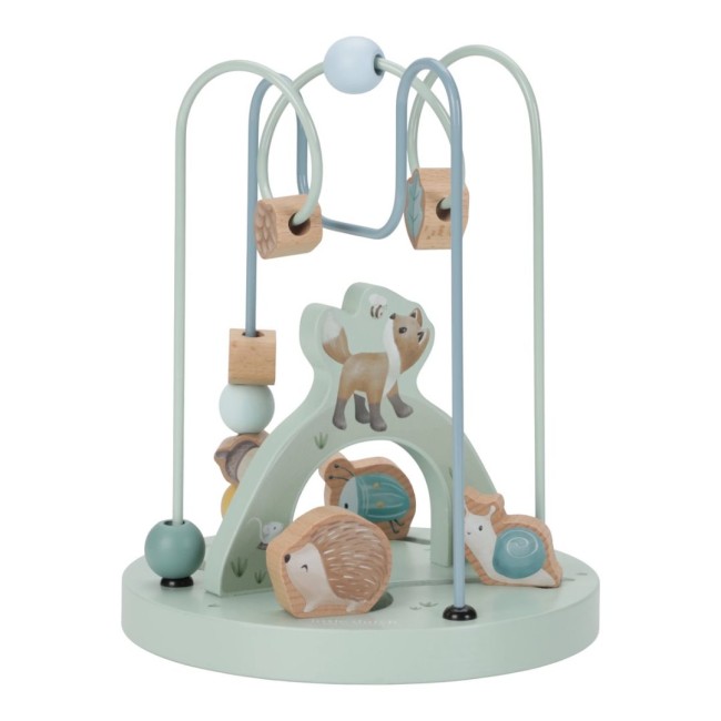 Jucarie din lemn FSC - Spirala cu Activitati Mare - Forest Friends - Little Dutch Jucarie din lemn FSC - Spirala cu Activitati Mare - Forest Friends - Little Dutch