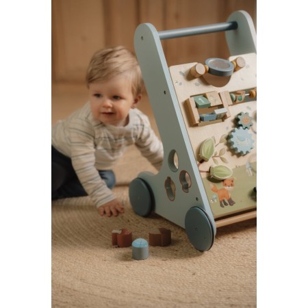 Premergator din lemn FSC cu activitati - Forest Friends - Little Dutch