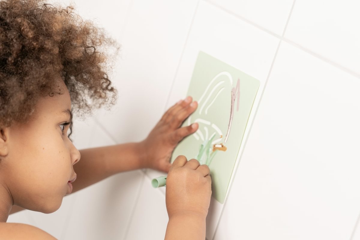 Jucarie pentru baie - Creioane de colorat - Little Dutch