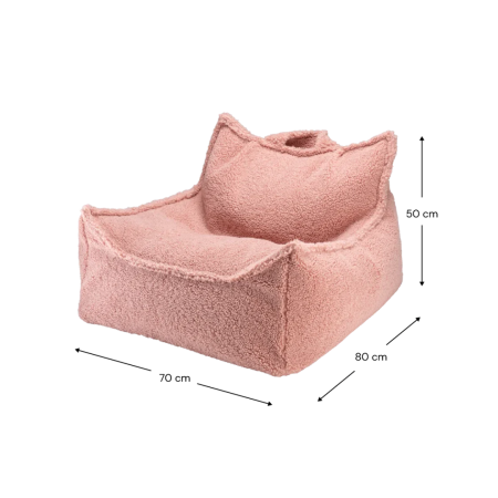Fotoliu Beanbag pentru copii - Guava - Wigiwama