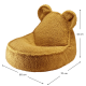 Fotoliu Beanbag Bear pentru copii - Maple - Wigiwama