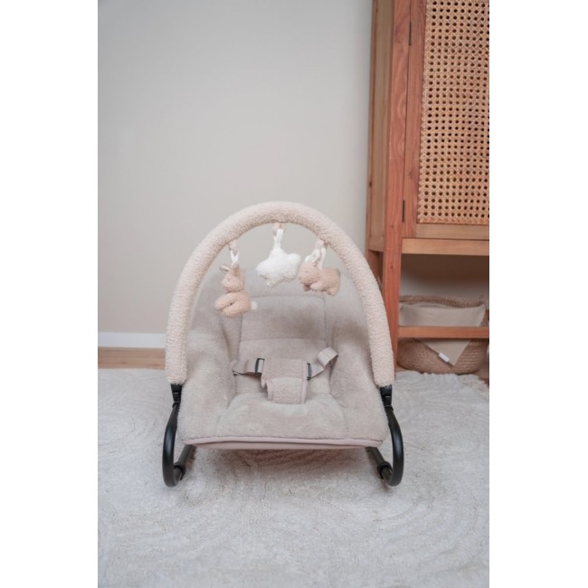 Balansoar pentru bebelusi - Beige Baby Bunny - Little Dutch Balansoar pentru bebelusi - Beige Baby Bunny - Little Dutch