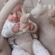 Balansoar pentru bebelusi - Beige Baby Bunny - Little Dutch