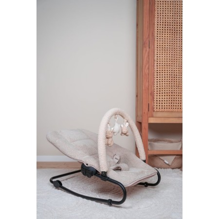 Balansoar pentru bebelusi - Beige Baby Bunny - Little Dutch