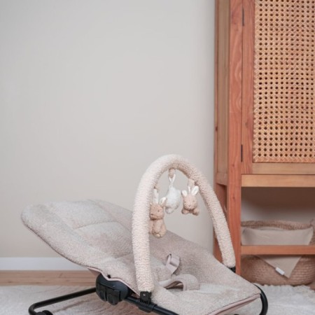 Balansoar pentru bebelusi - Beige Baby Bunny - Little Dutch