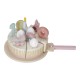 Tort aniversar cu decoratiuni pentru 1 - 5 ani - Roz - Little Dutch Tort aniversar cu decoratiuni pentru 1 - 5 ani - Roz - Little Dutch
