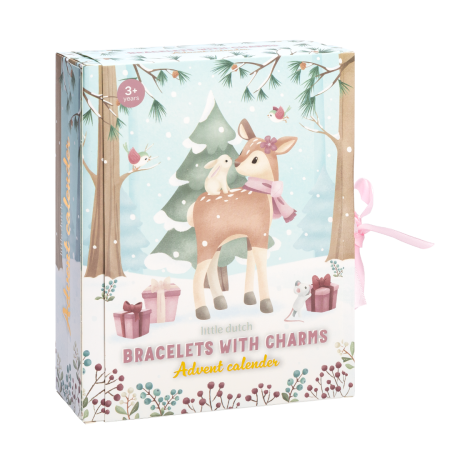 Bratara cu pandantive - Calendar de advent Craciun- Little Dutch Bratara cu pandantive - Calendar de advent Craciun- Little Dutch