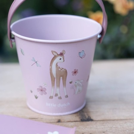 Galeata din metal - Fairy Garden - Little Dutch